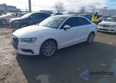 2016 Audi A3 2.0T Premium z USA, uszkodzony, nr VIN WAUB8GFF3G1067280